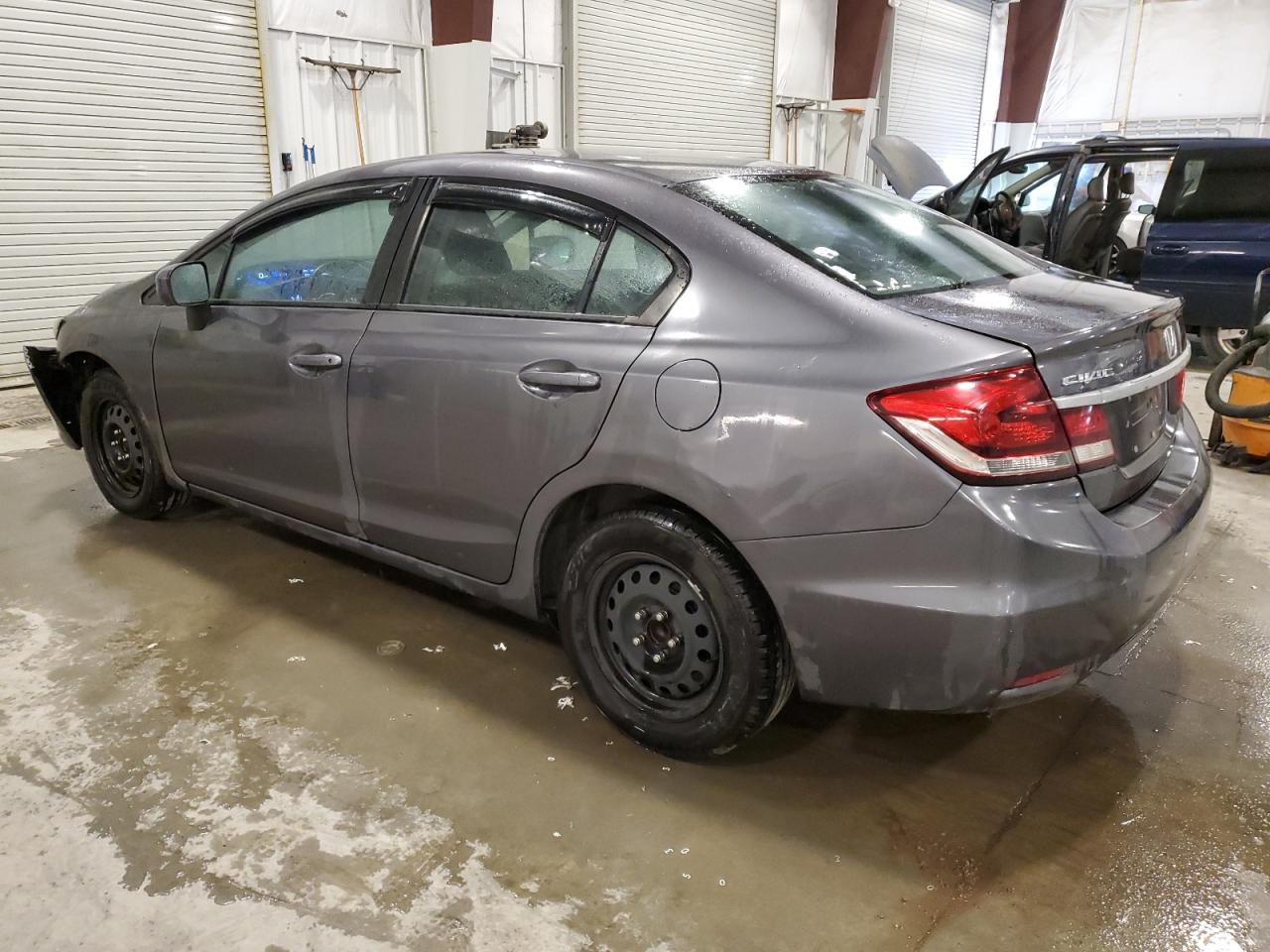 2015 Honda Civic VIN 19XFB2F53FE118790 Copart auction photo, front end / hail damage thumbnail 2