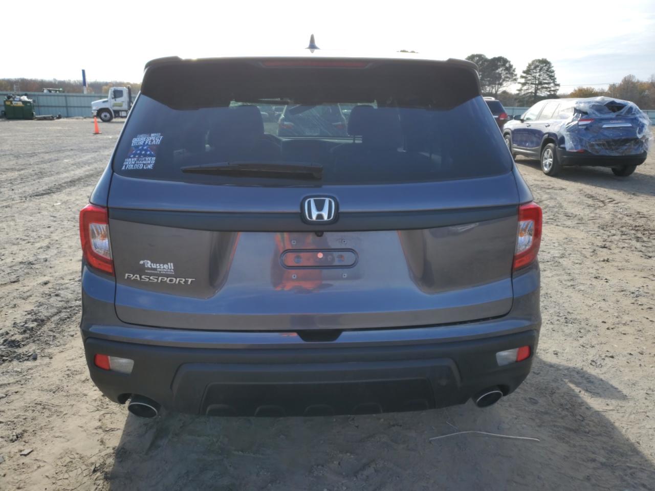 2021 Honda Passport VIN 5FNYF7H54MB011715 Copart auction photo, all over / mechanical damage thumbnail 6