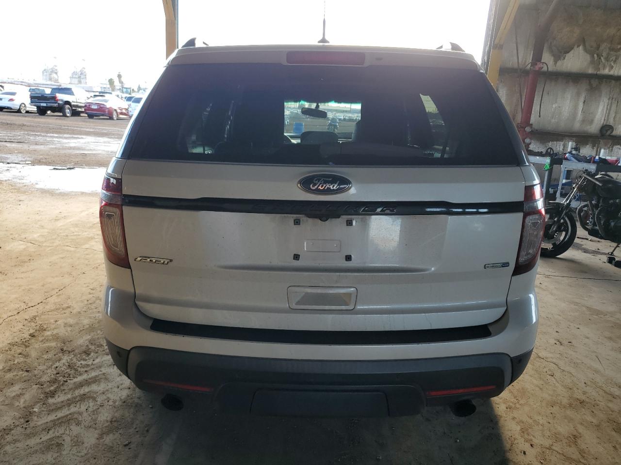 2015 Ford Explorer VIN 1FM5K8GT9FGA27224 Copart auction photo, front end / minor dent/scratches damage thumbnail 6