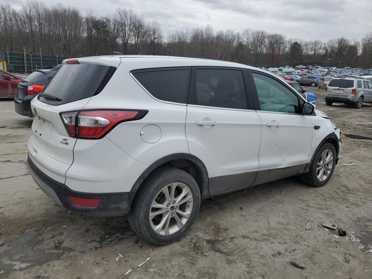 2017 Ford Escape VIN 1FMCU9G9XHUB67153 Copart auction photo, front end damage thumbnail 3