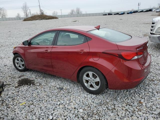 2014 Hyundai Elantra VIN 5NPDH4AE9EH540016 Copart auction photo, front end / vandalism damage thumbnail 2