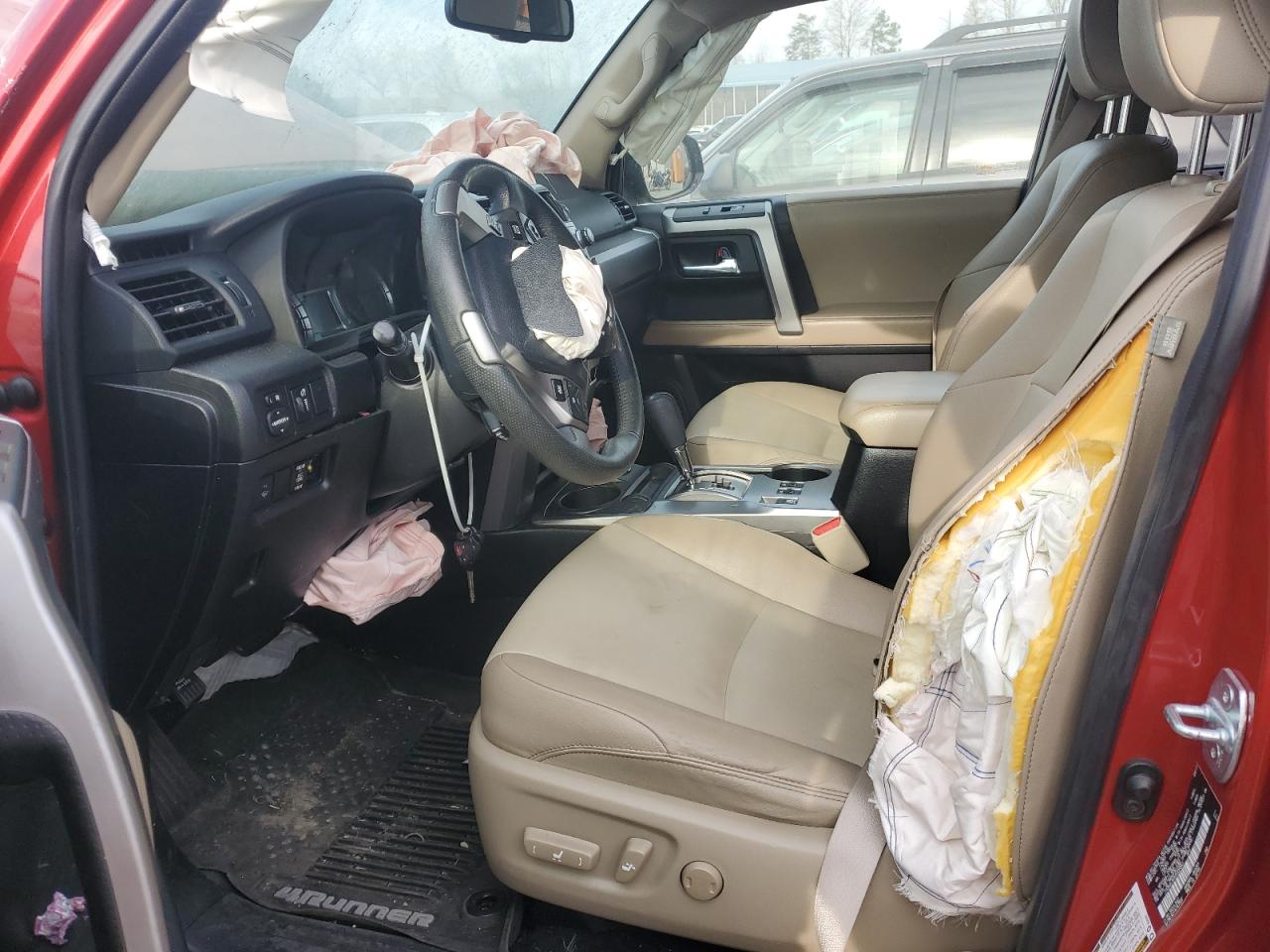 2017 Toyota 4Runner VIN JTEBU5JR4H5436853 Copart auction photo, front end damage thumbnail 7