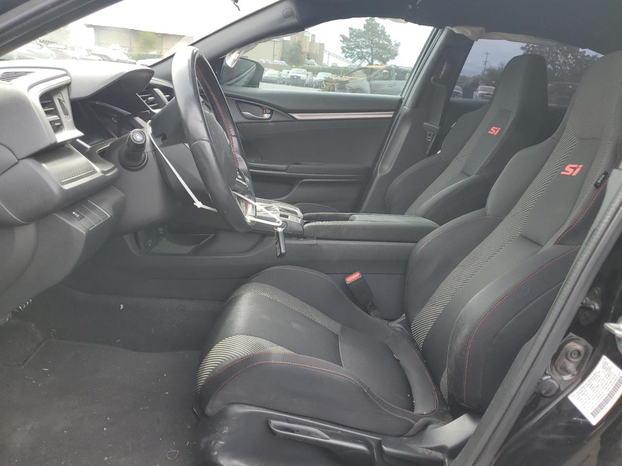 2019 Honda Civic VIN 2HGFC1E57KH700576 Copart auction photo, all over damage thumbnail 7