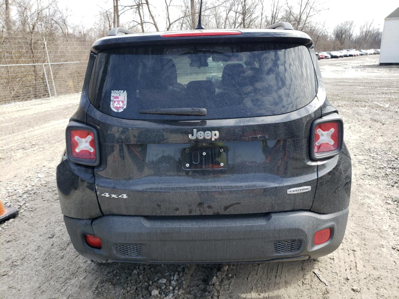 2015 Jeep Renegade VIN ZACCJBBT5FPB48323 Copart auction photo, front end / side damage thumbnail 6