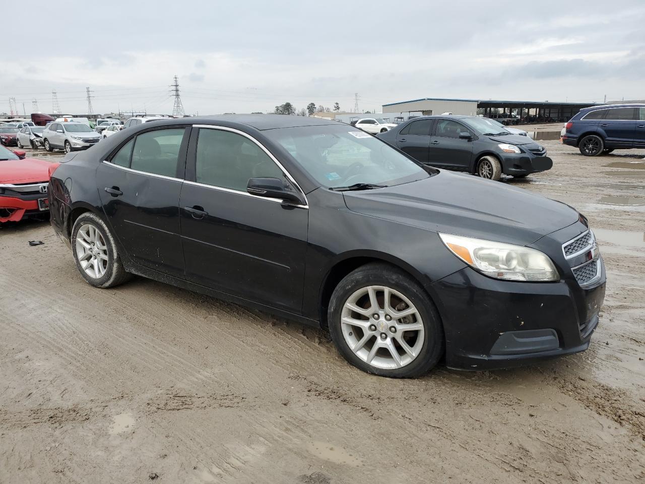 2013 Chevrolet Malibu VIN 1G11C5SA4DF349964 Copart auction photo, side / front end damage thumbnail 4