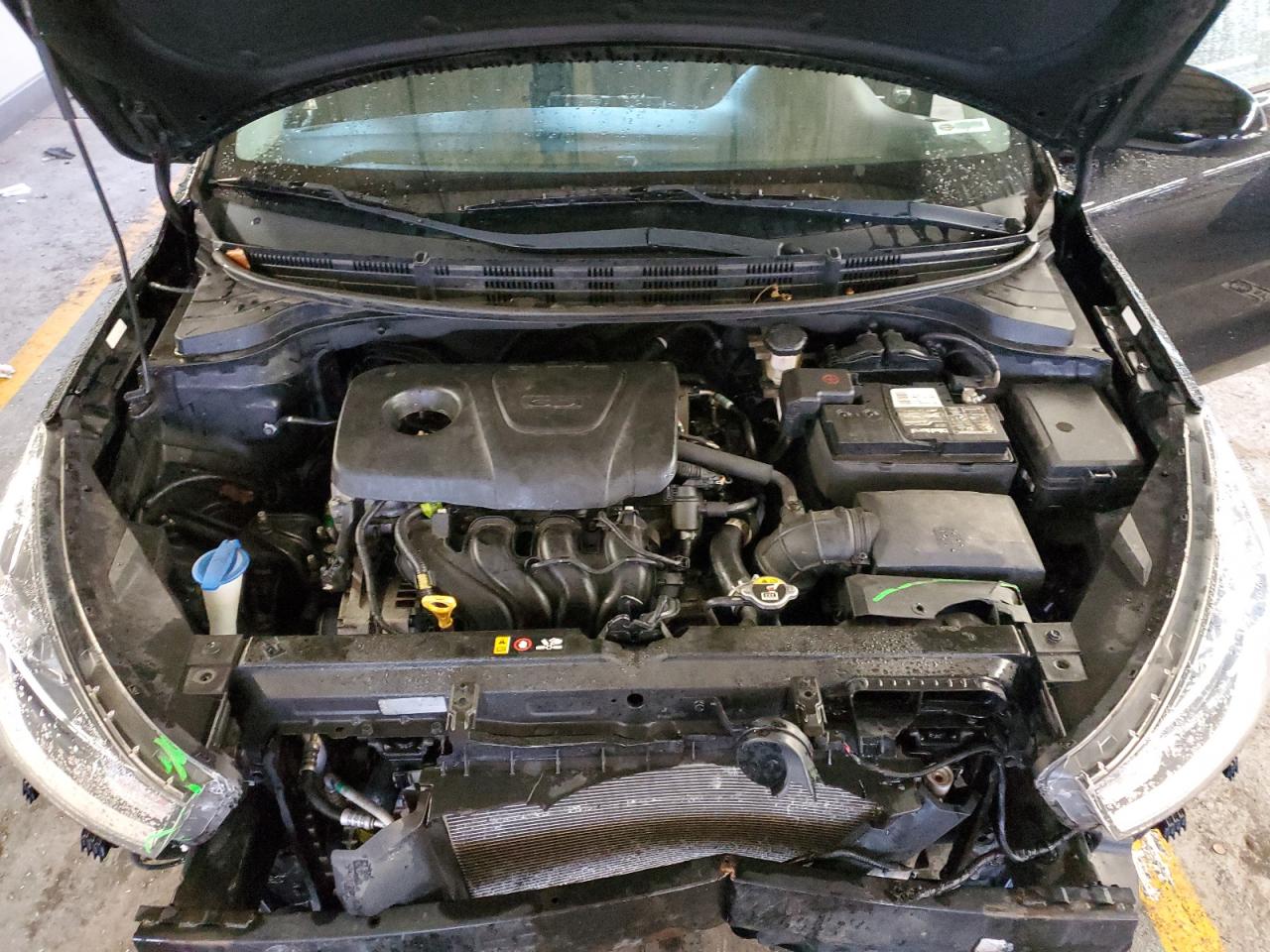 2018 KIA Rio VIN 3KPA24AB5JE048253 Copart auction photo, front end damage thumbnail 11