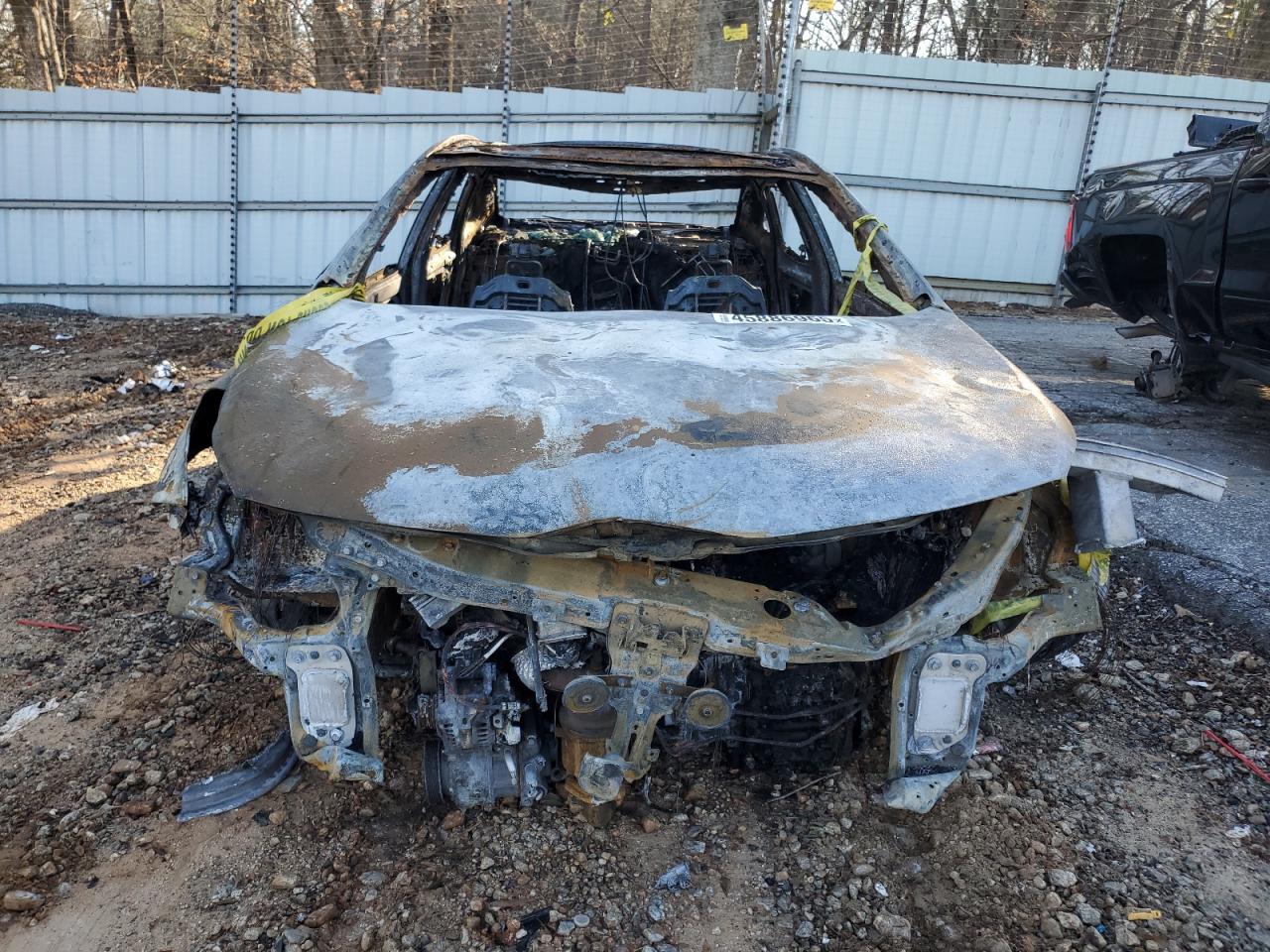 2016 Hyundai Azera VIN KMHFH4JG0GA525811 Copart auction photo, burn damage thumbnail 5