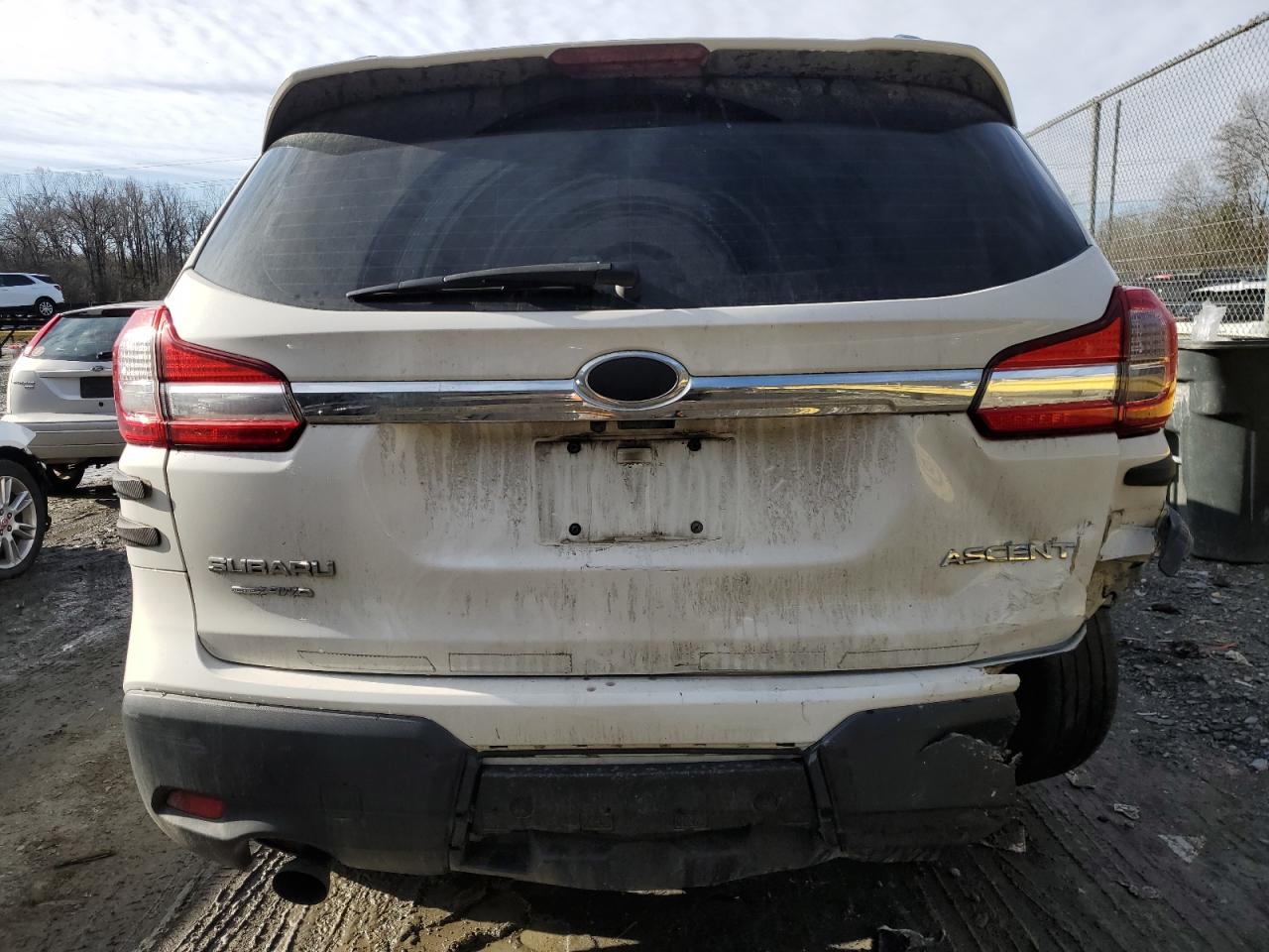 2019 Subaru Ascent VIN 4S4WMAAD5K3400221 Copart auction photo, rear end / undercarriage damage thumbnail 6