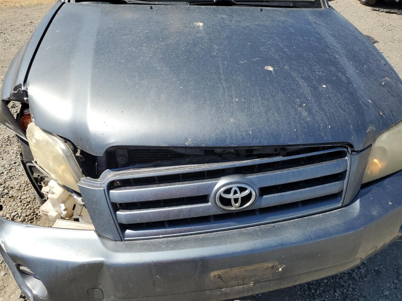 2005 Toyota Highlander VIN JTEDP21A350056033 Copart auction photo, front end damage thumbnail 12
