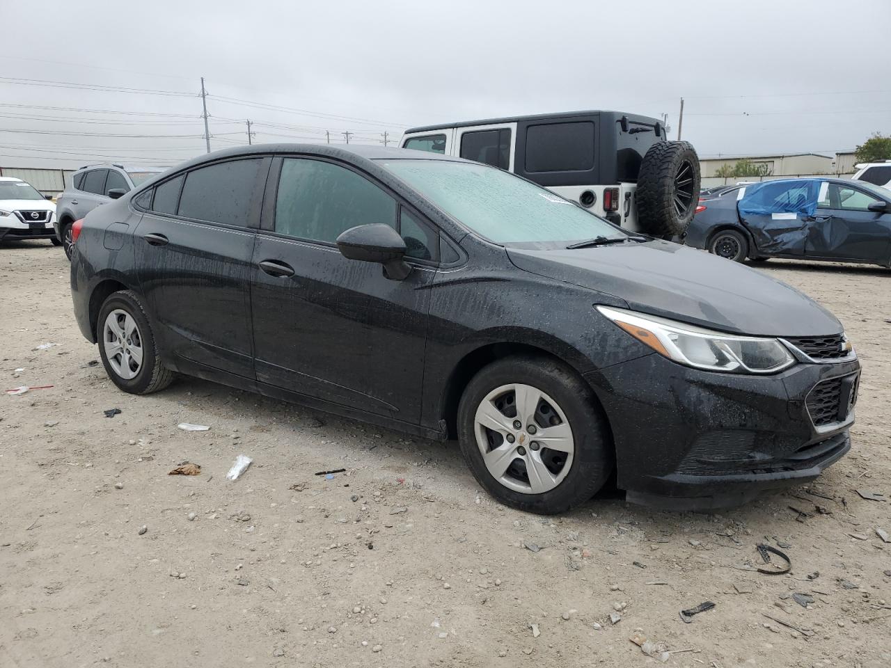 2018 Chevrolet Cruze VIN 1G1BC5SM0J7123263 Copart auction photo, front end / undercarriage damage thumbnail 4