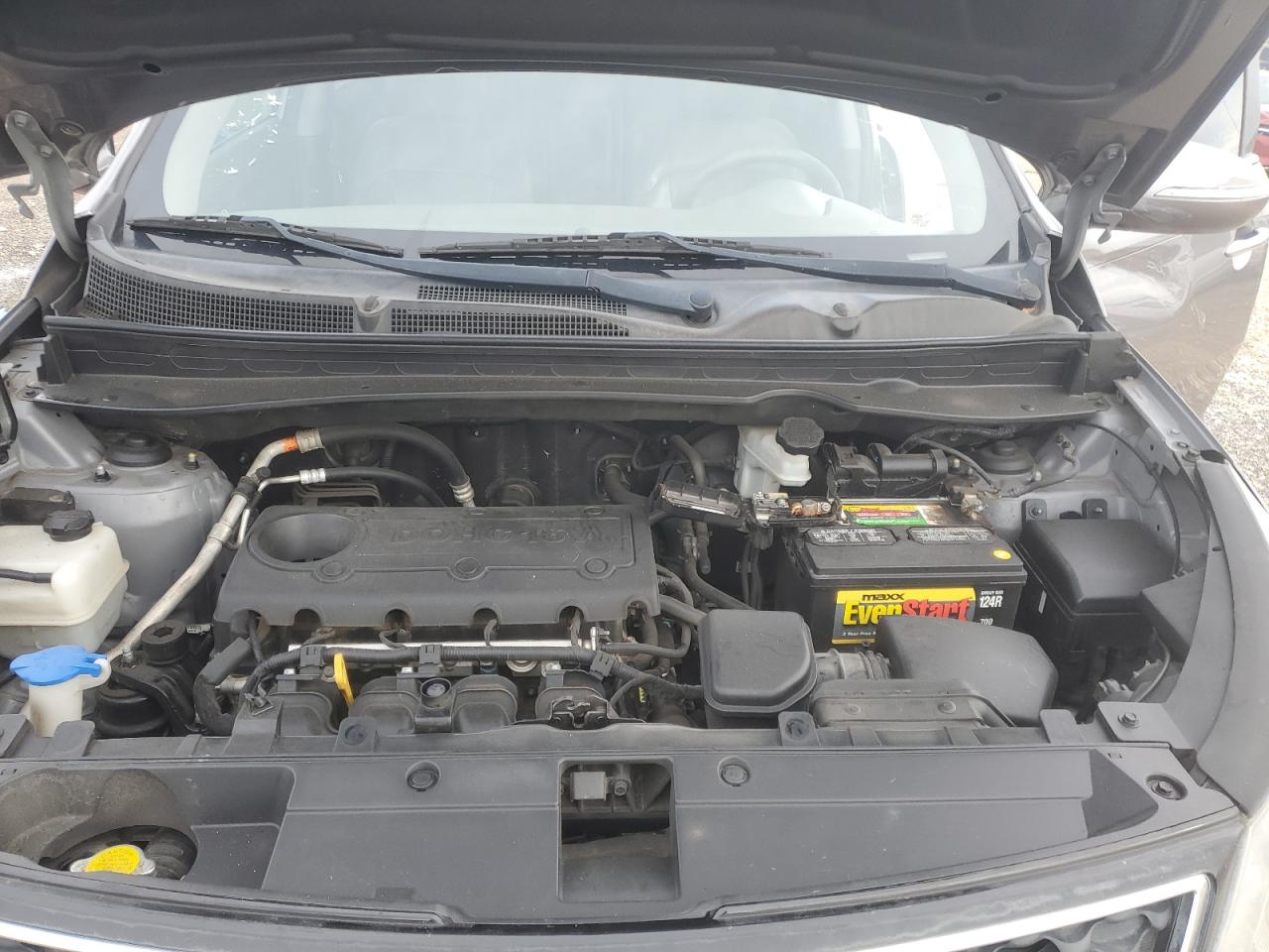 2012 KIA Sportage VIN KNDPC3A26C7180944 Copart auction photo, front end / side damage thumbnail 12