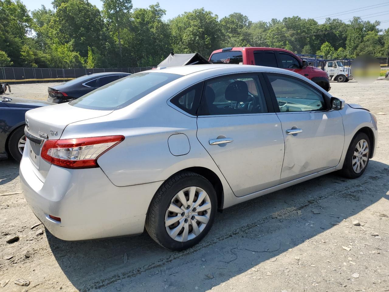 2015 Nissan Sentra VIN 3N1AB7AP6FL657788 Copart auction photo, all over / mechanical damage thumbnail 3