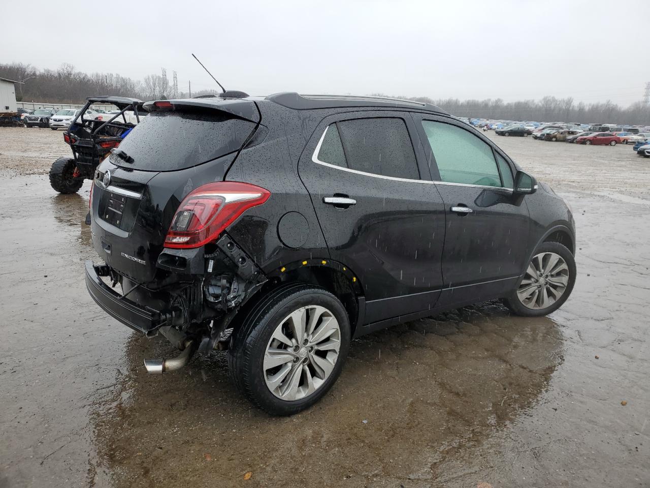 2018 Buick Encore VIN KL4CJASB0JB532833 Copart auction photo, rear end damage thumbnail 3