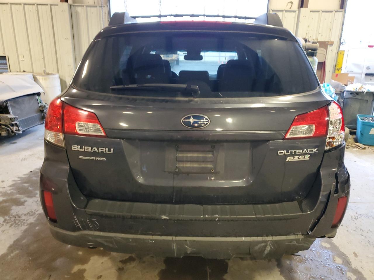2010 Subaru Outback VIN 4S4BRBJC6A3321488 Copart auction photo, rear end damage thumbnail 6