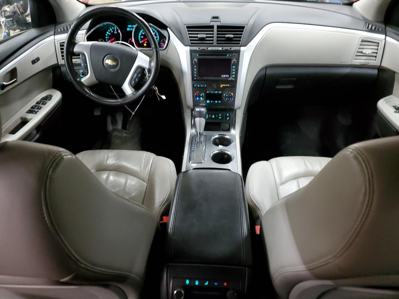 2012 Chevrolet Traverse VIN 1GNKRLED8CJ399788 Copart auction photo, side / front end damage thumbnail 8