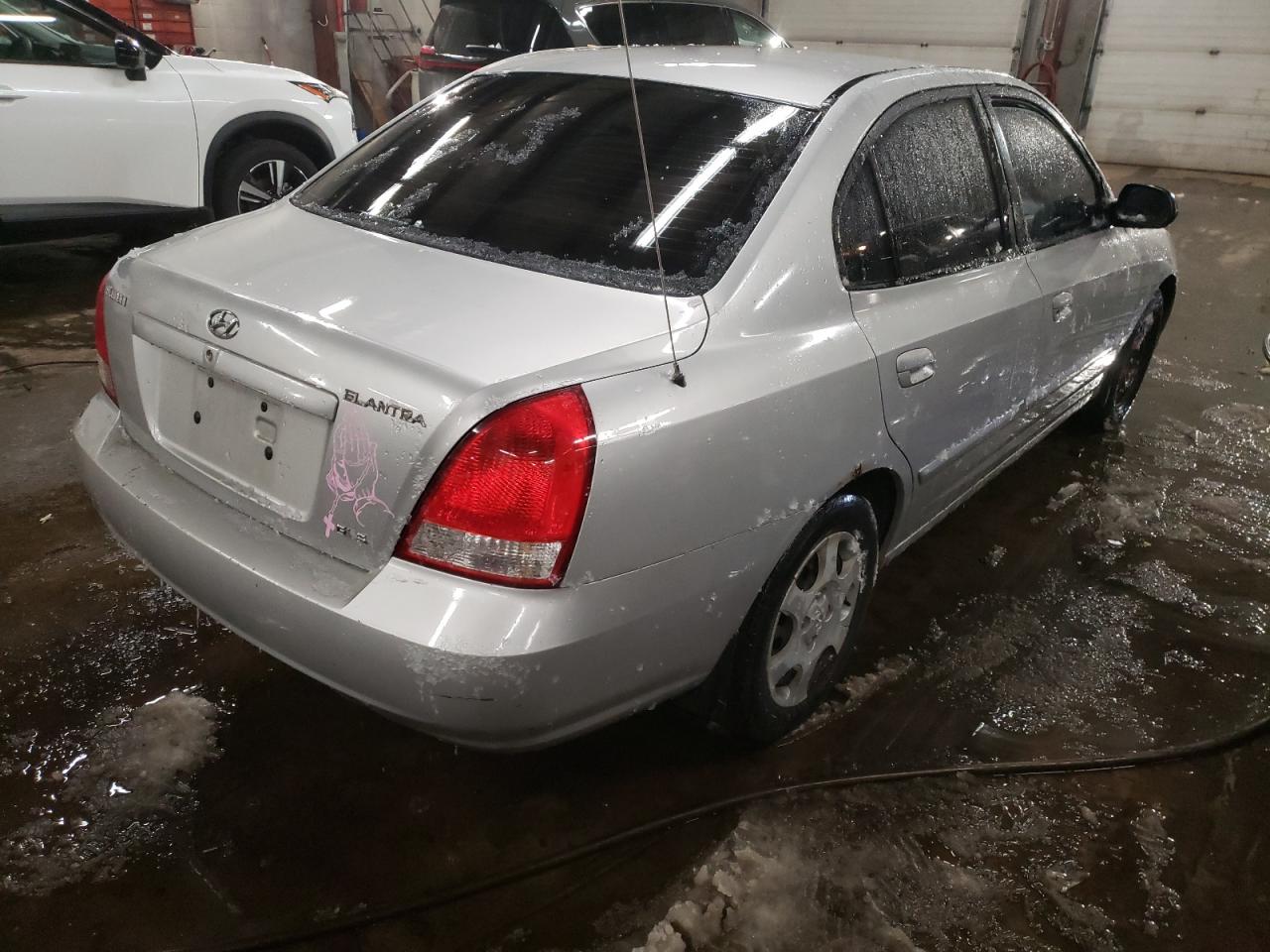 2001 Hyundai Elantra VIN KMHDN45D41U079717 Copart auction photo, front end / minor dent/scratches damage thumbnail 3