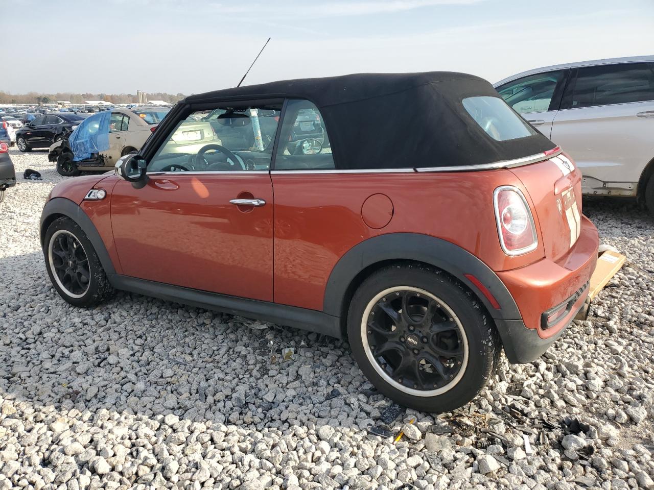 2012 MINI Cooper VIN WMWZP3C51CT250701 Copart auction photo, mechanical damage thumbnail 2