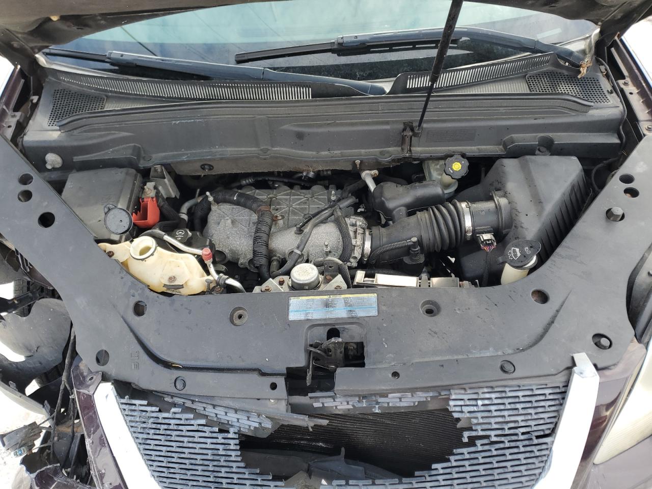 2009 GMC Acadia VIN 1GKER13D69J117898 Copart auction photo, front end damage thumbnail 12