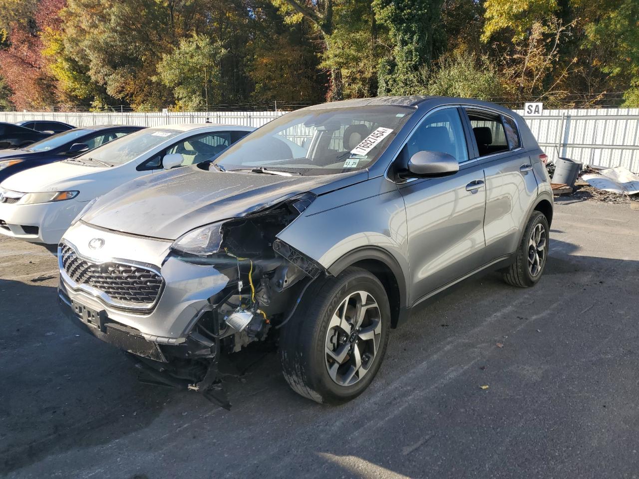 2021 KIA Sportage VIN KNDPM3ACXM7888220