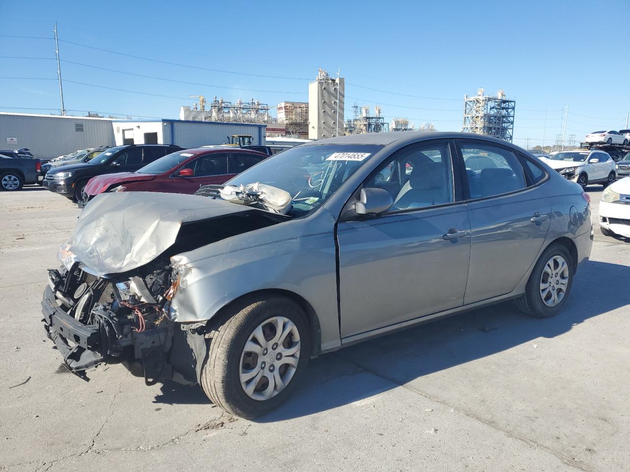 2010 Hyundai Elantra VIN KMHDU4AD5AU036237
