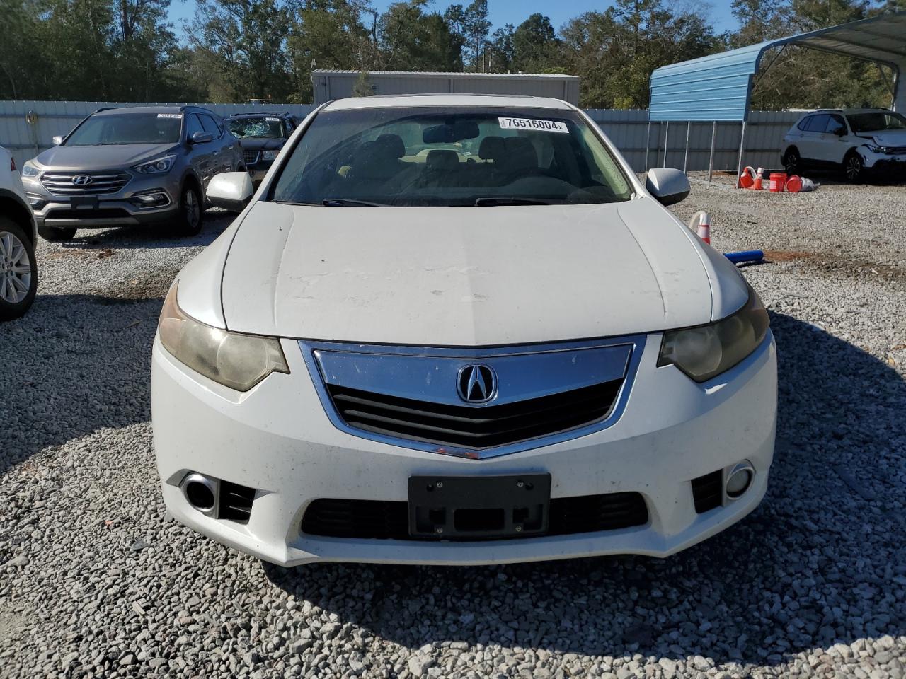 2012 Acura TSX VIN JH4CU2F64CC028989 Copart auction photo, side damage thumbnail 5
