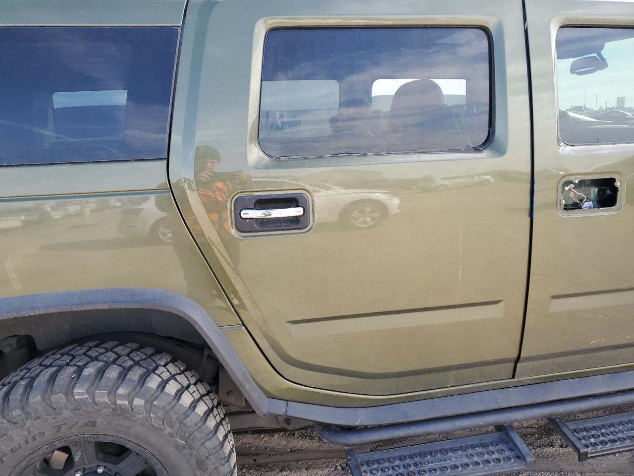 2003 Hummer H2 VIN 5GRGN23U83H148234 Copart auction photo, mechanical damage thumbnail 11