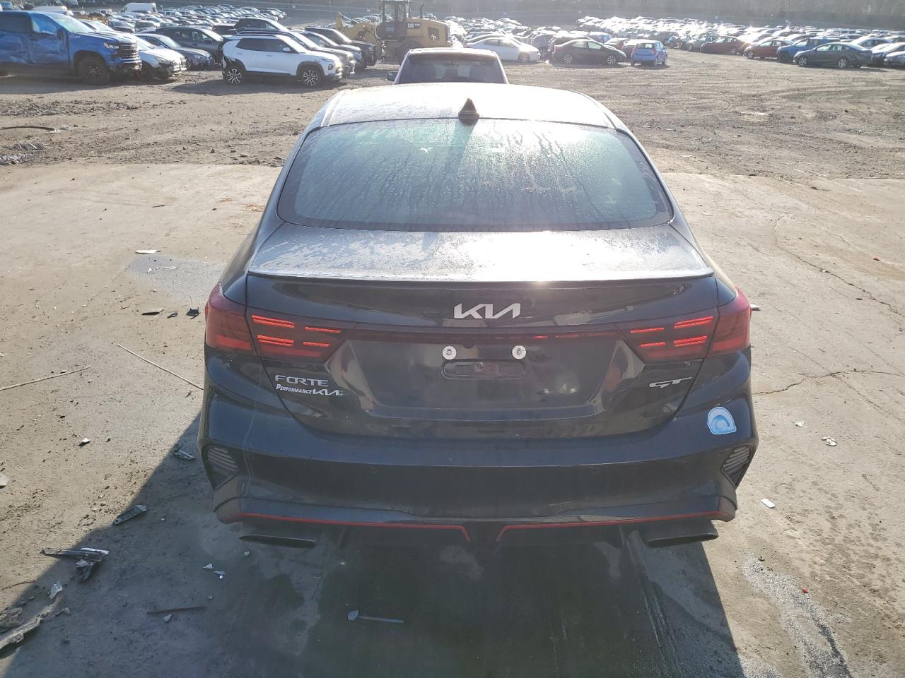 2024 KIA Forte VIN 3KPF44AC6RE753521 Copart auction photo, side / front end damage thumbnail 6