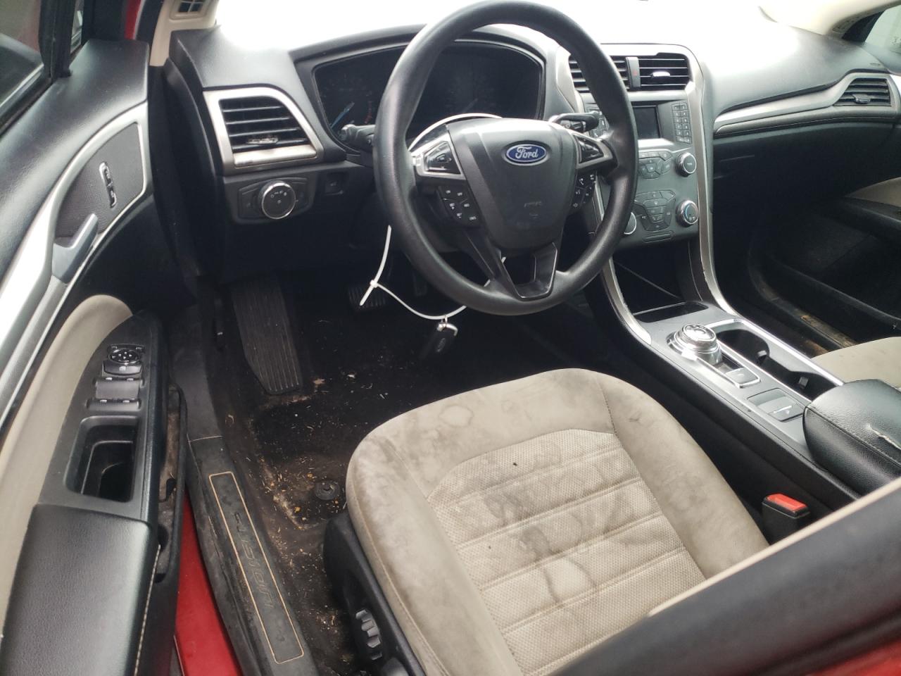 2020 Ford Fusion VIN 3FA6P0G71LR184738 Copart auction photo, front end damage thumbnail 8