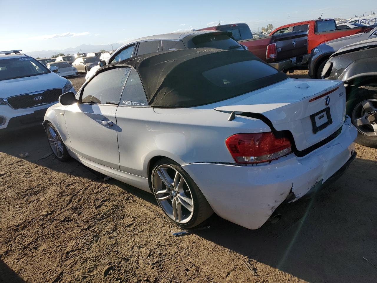 2010 BMW 1er VIN WBAUN9C57AVK41344 Copart auction photo, rear end damage thumbnail 2