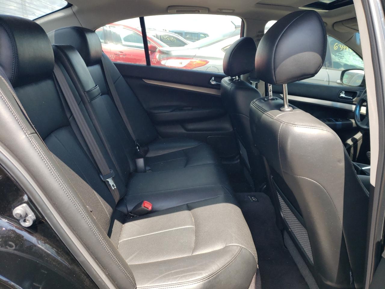2012 Infiniti G VIN JN1CV6AR9CM973621 Copart auction photo, front end damage thumbnail 10