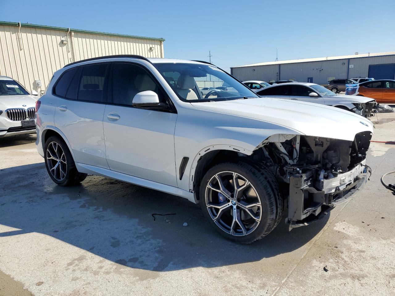 2022 BMW X5 VIN 5UXCR4C01N9J55311 Copart auction photo, front end damage thumbnail 4