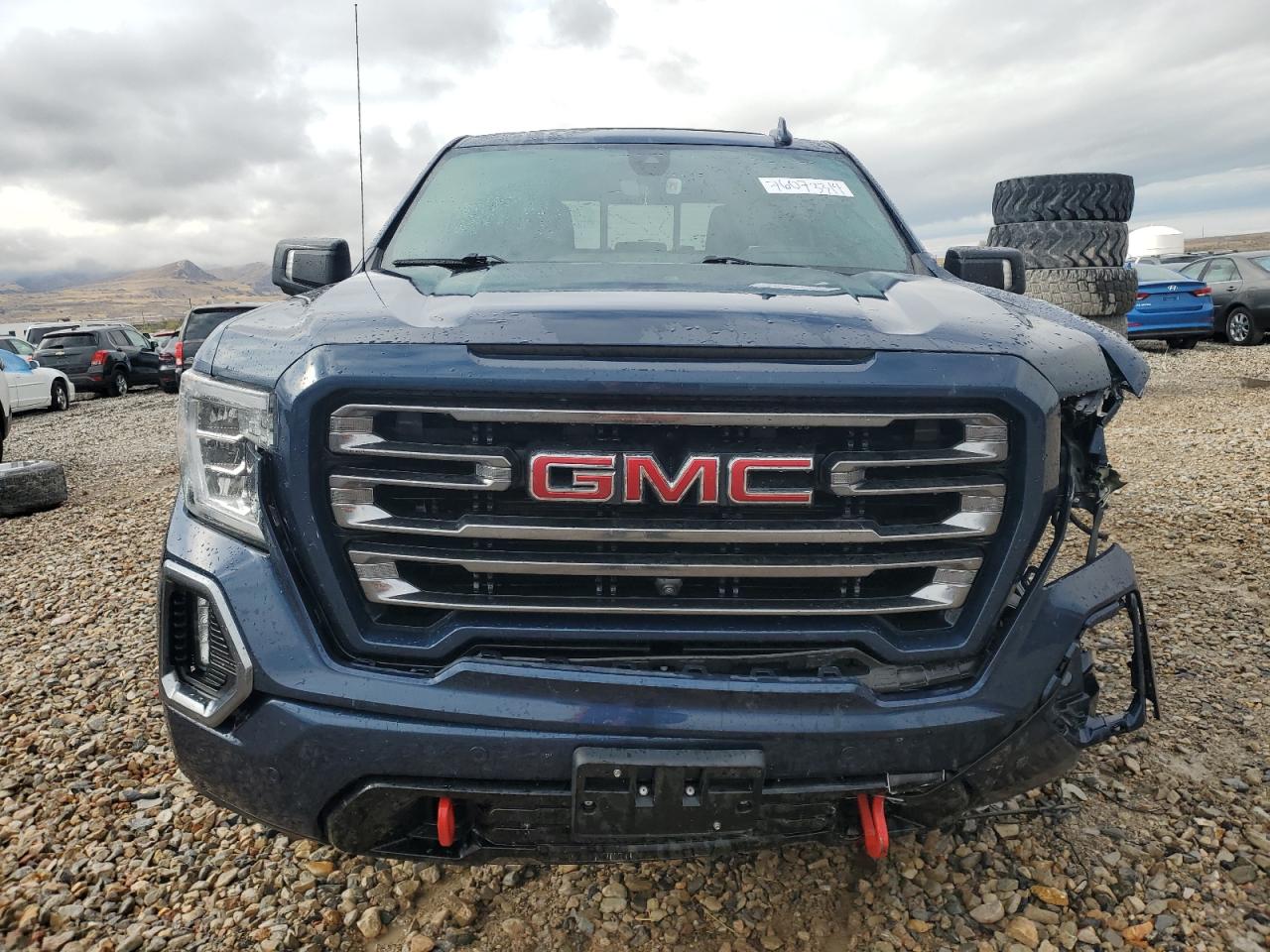 2019 GMC Sierra VIN 3GTP9EEL1KG171083 Copart auction photo, front end / side damage thumbnail 5