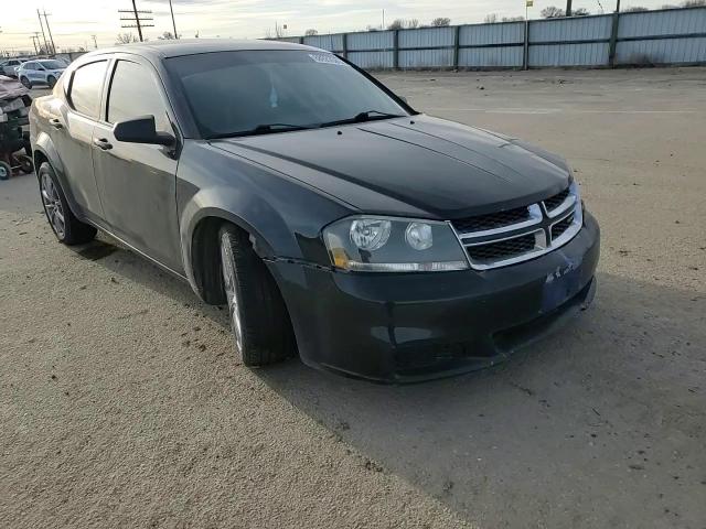 2013 Dodge Avenger VIN 1C3CDZAB3DN610803 Copart auction photo, front end / undercarriage damage thumbnail 10