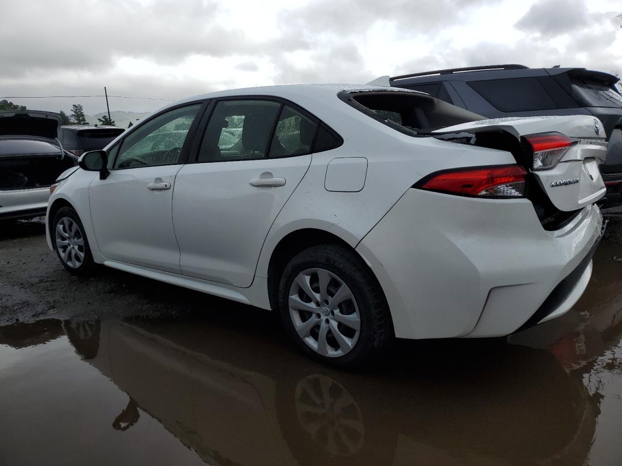 2020 Toyota Corolla VIN JTDEPRAE1LJ052199 Copart auction photo, rear end damage thumbnail 2