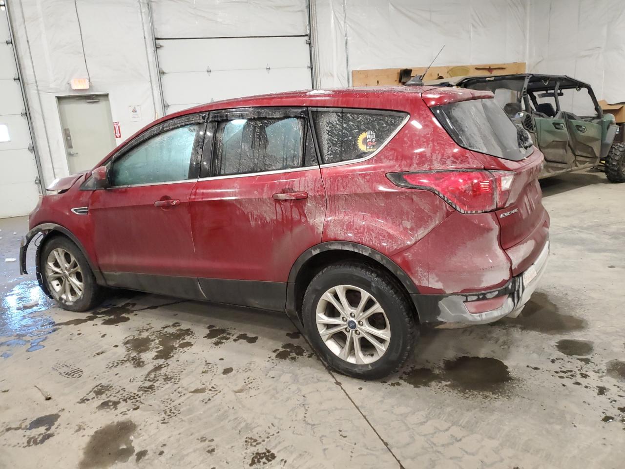 2019 Ford Escape VIN 1FMCU9GD4KUA43424 Copart auction photo, front end / side damage thumbnail 2