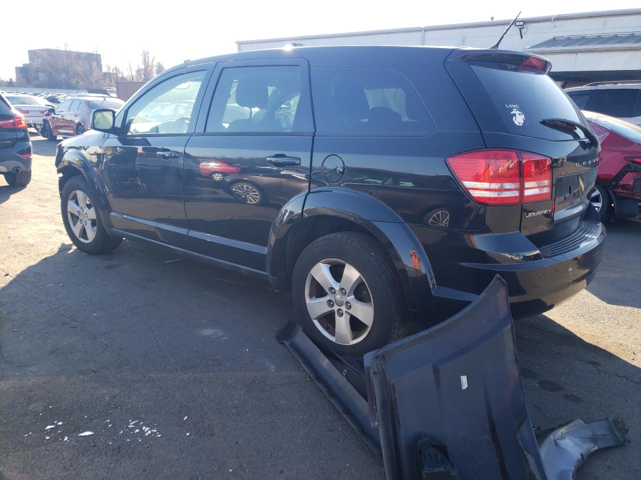 2013 Dodge Journey VIN 3C4PDCAB4DT509621 Copart auction photo, front end damage thumbnail 2