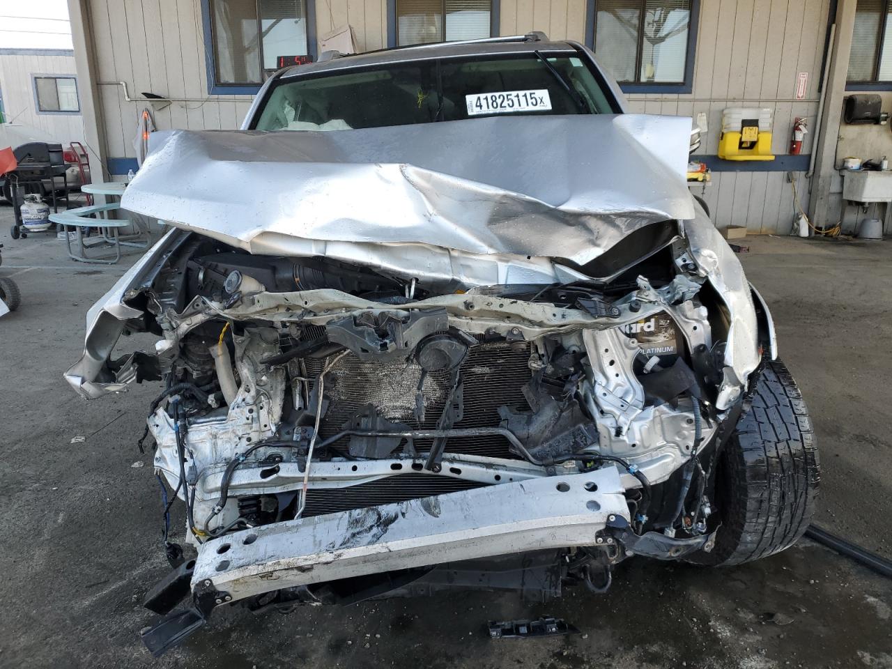 2015 Toyota 4Runner VIN JTEZU5JR4F5096308 Copart auction photo, front end / rear end damage thumbnail 5