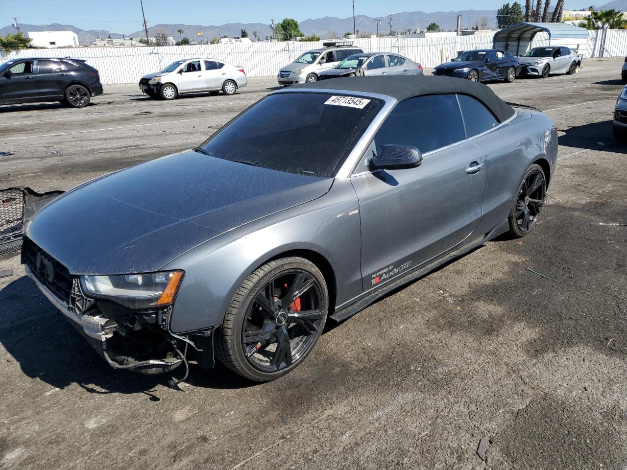 2013 Audi A5 VIN WAUCFAFH4DN008039