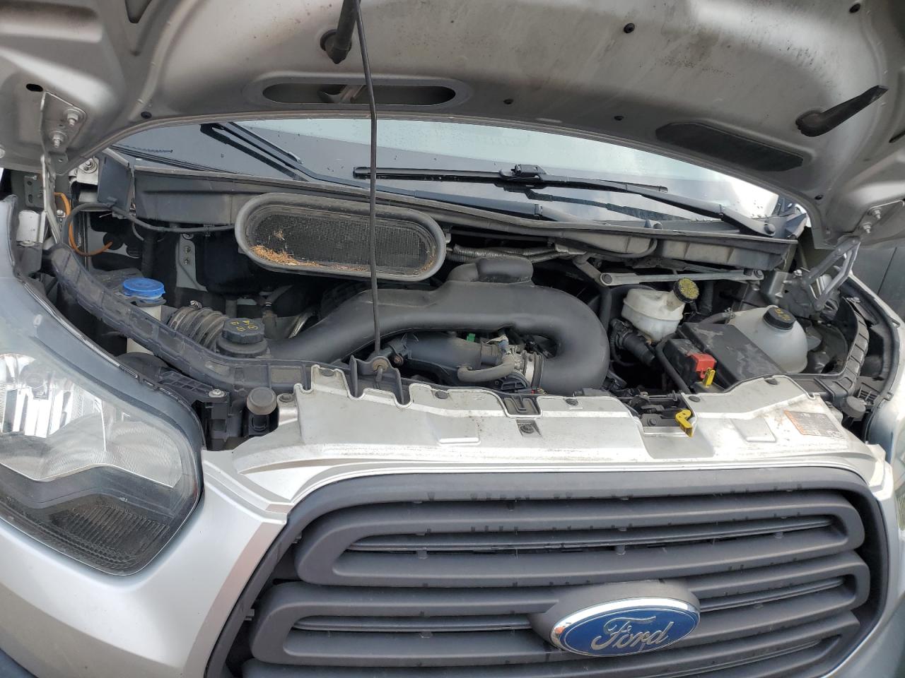 2017 Ford Transit VIN 1FTYR1ZM3HKA40464 Copart auction photo, side damage thumbnail 12