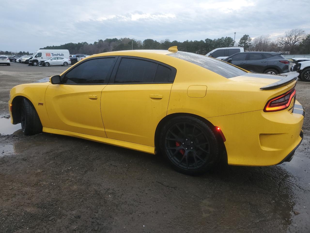 2017 Dodge Charger VIN 2C3CDXGJ6HH631906 Copart auction photo, front end / vandalism damage thumbnail 2