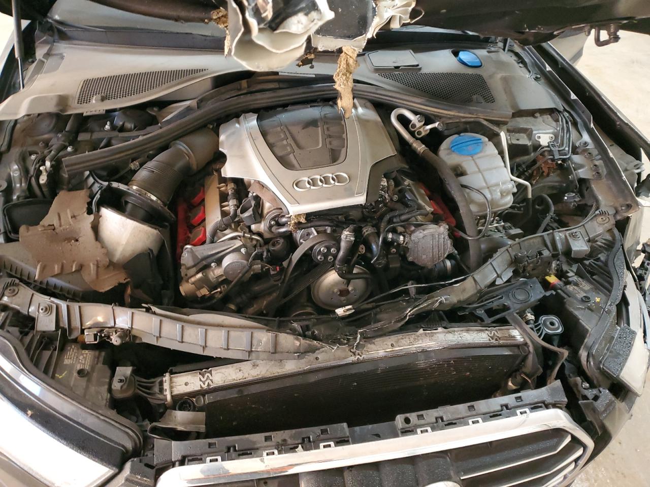 2016 Audi A6 VIN WAUFGAFC8GN072927 Copart auction photo, front end / mechanical damage thumbnail 11