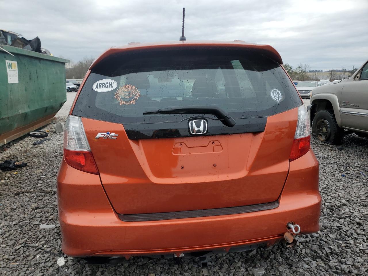 2009 Honda Fit VIN JHMGE88469S020968 Copart auction photo, front end damage thumbnail 6