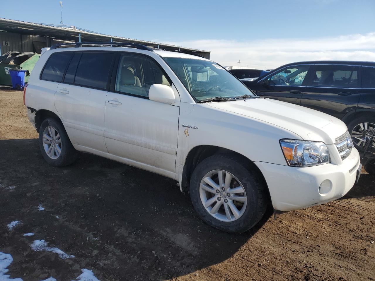 2006 Toyota Highlander VIN JTEEW21A760006373 Copart auction photo, side / rear end damage thumbnail 4