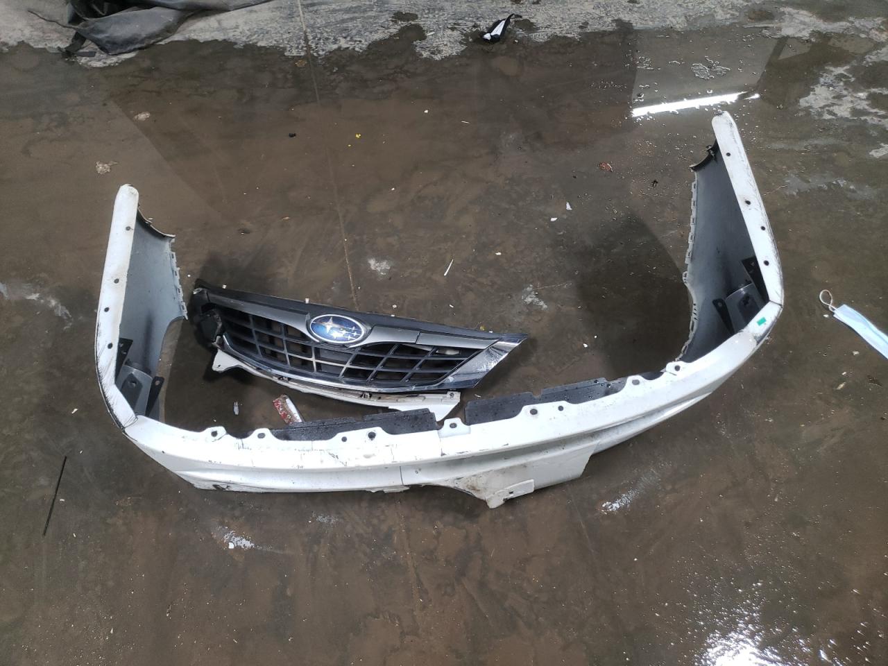 2008 Subaru Impreza VIN JF1GE61698H528161 Copart auction photo, front end damage thumbnail 12
