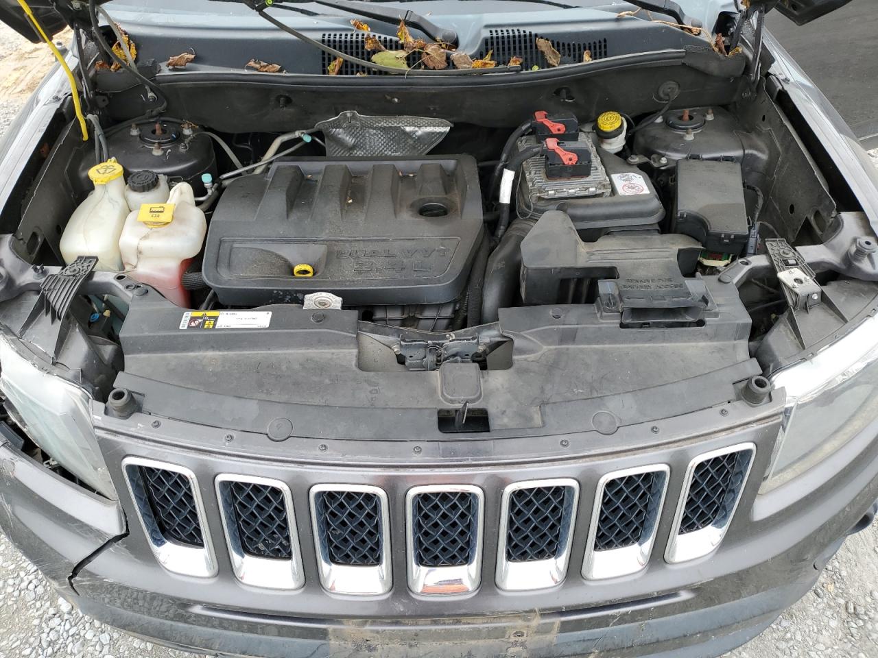 2016 Jeep Compass VIN 1C4NJDBBXGD741879 Copart auction photo, front end damage thumbnail 12