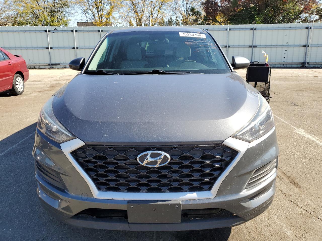 2019 Hyundai Tucson VIN KM8J2CA43KU872956 Copart auction photo, rear end / side damage thumbnail 5