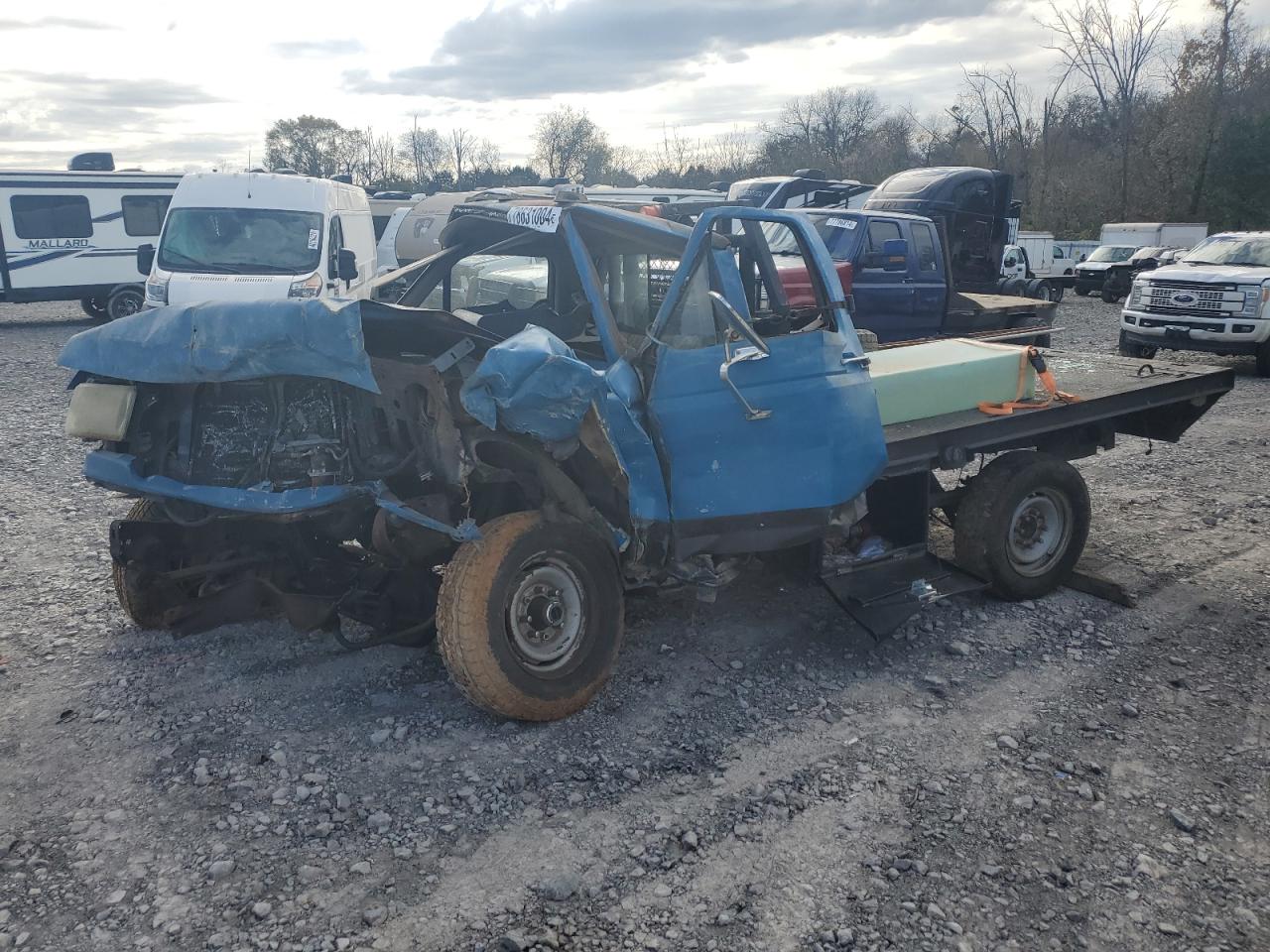 1987 Ford F250 VIN 1FTEF26N4HNB20059