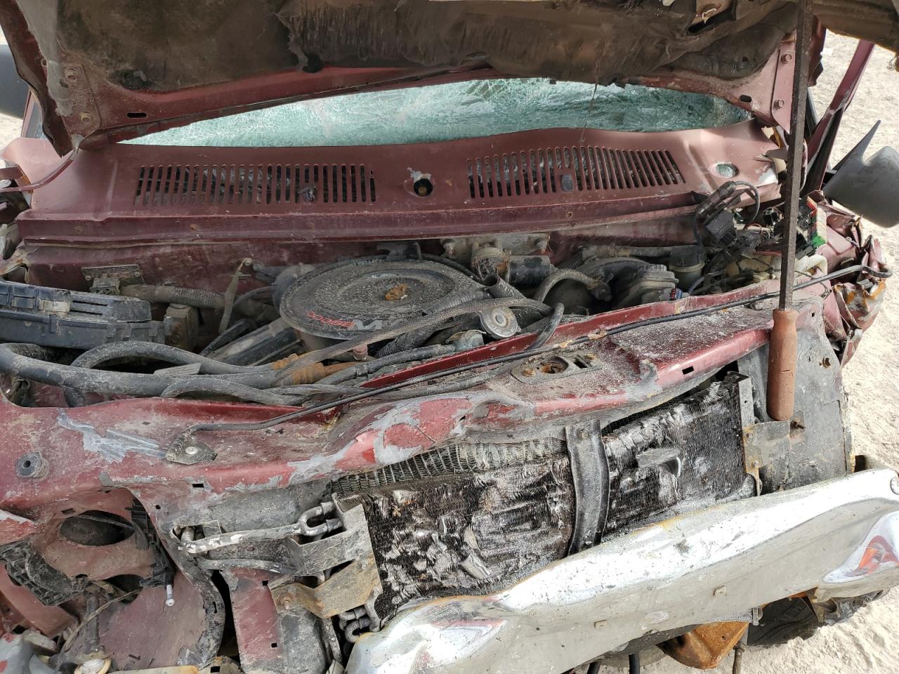 1992 Dodge Dakota VIN 1B7FL26X6NS620624 Copart auction photo, front end / side damage thumbnail 11