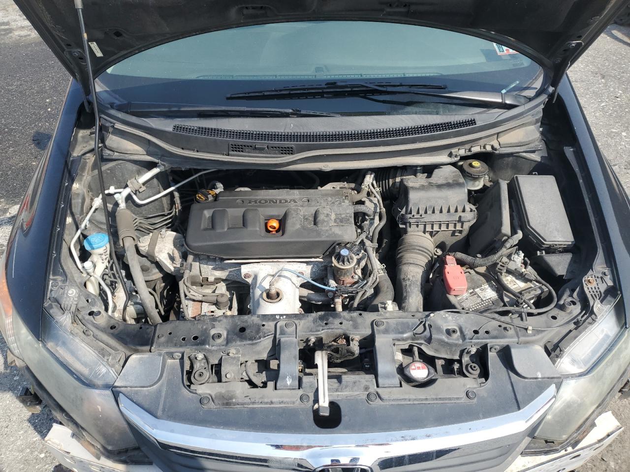 2012 Honda Civic VIN 19XFB2F89CE378813 Copart auction photo, front end / minor dent/scratches damage thumbnail 11