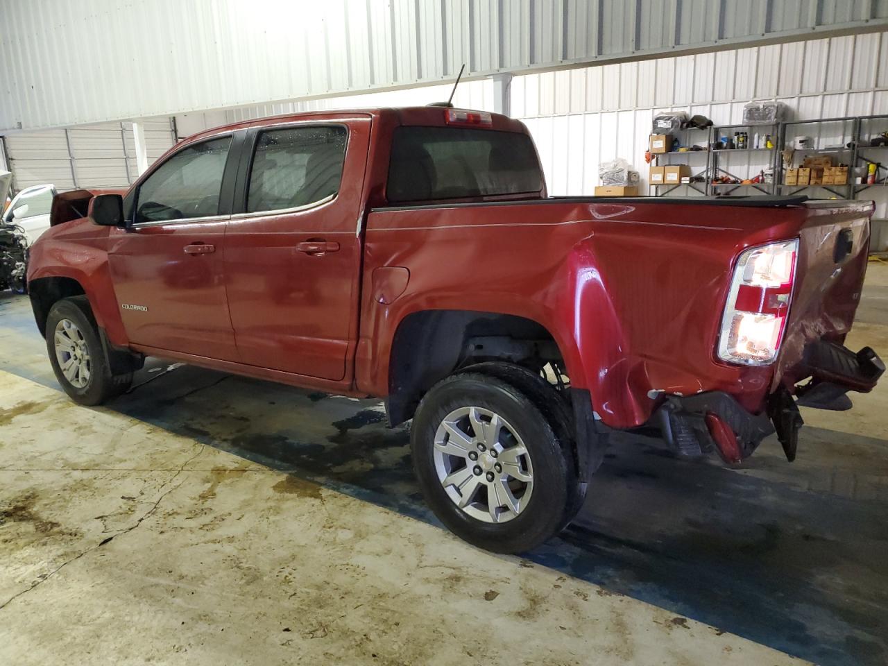 2016 Chevrolet Colorado VIN 1GCGSCEA4G1279565 Copart auction photo, front end / rear end damage thumbnail 2